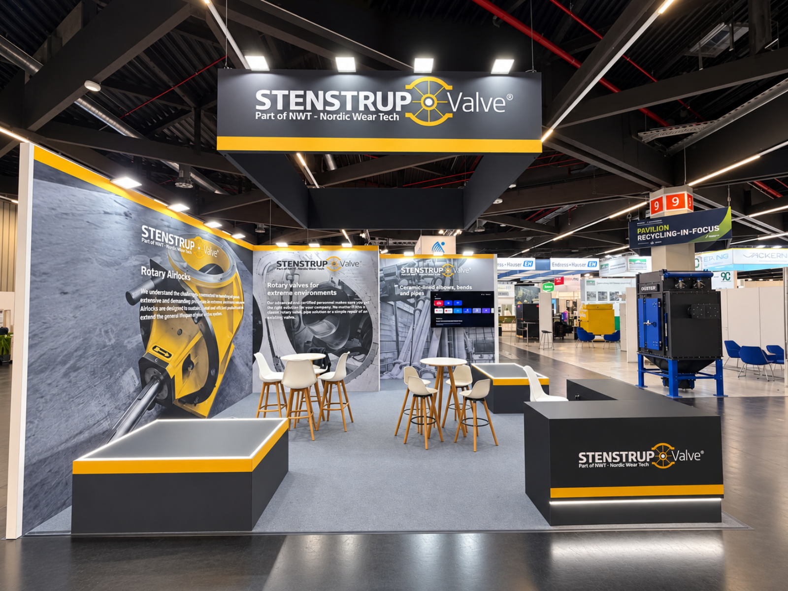 POWTECH TECHNOPHARM Exhibition Stand Builder Nuremberg, Germany 
